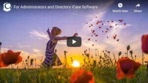 iCare management software for administrators
