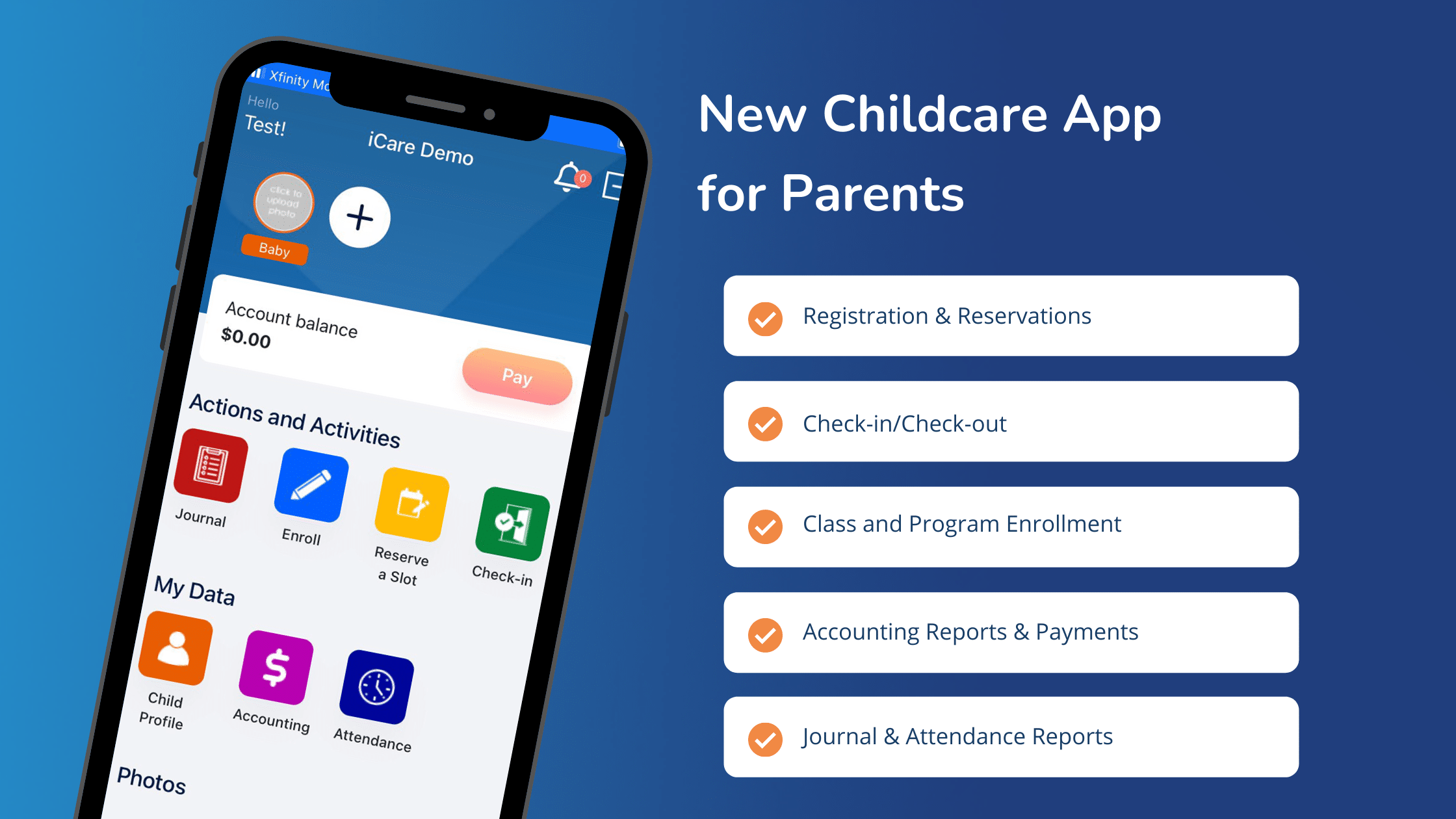 Childcare App for Parents
